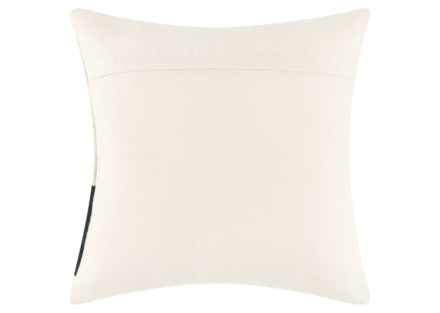 Cruz Outdoor Pillow 21x21 Ivory/Black