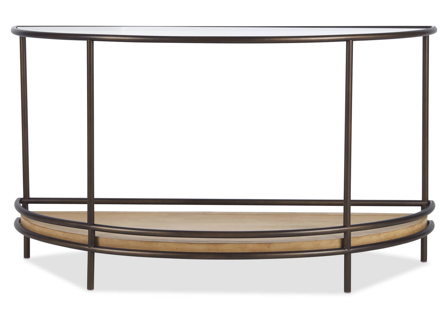 Bower Console Table -Cera Almond