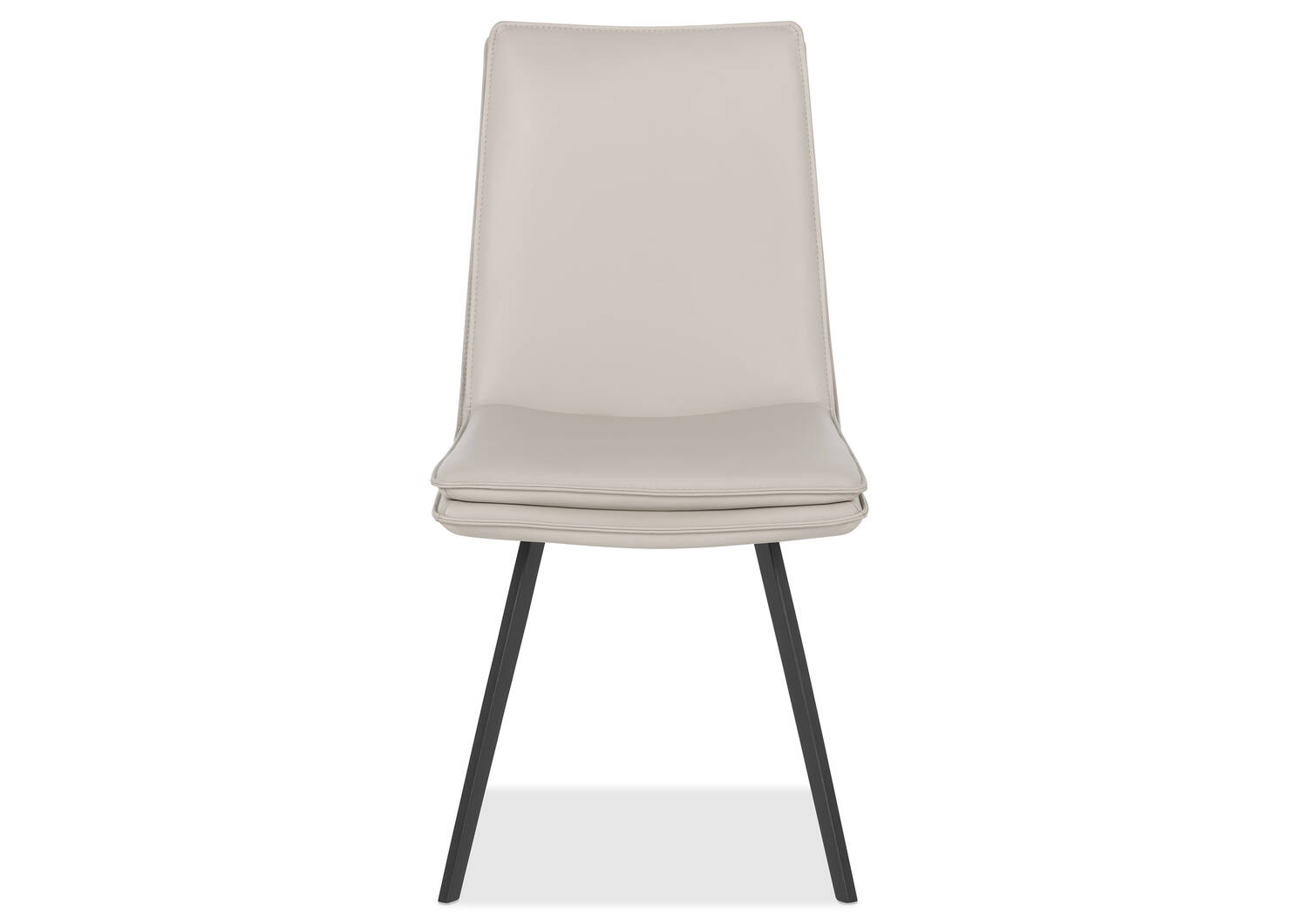 Spence Leather Dining Chair -Rory Dove