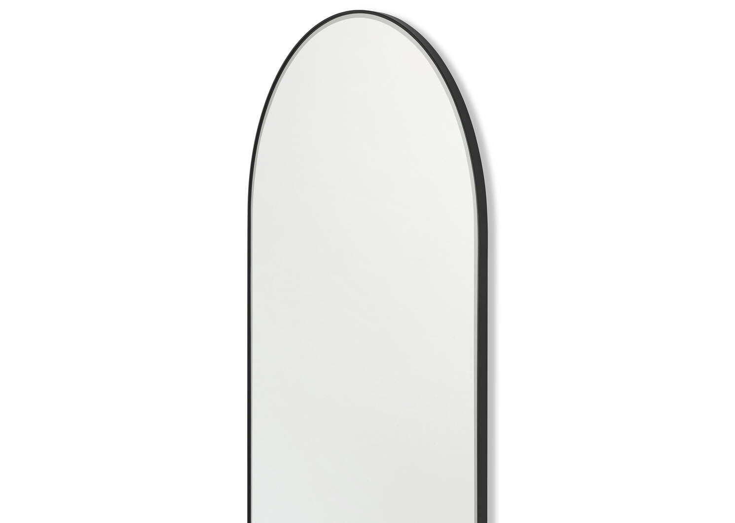 Erika Arched Leaner Mirror Black