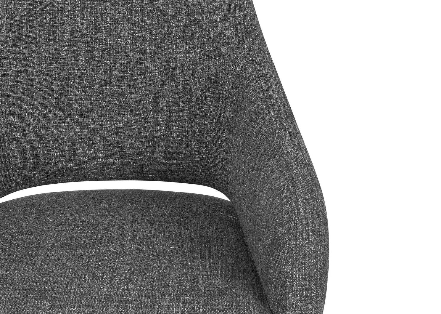 Fabian Dining Chair | Lund Charcoal | Urban Barn