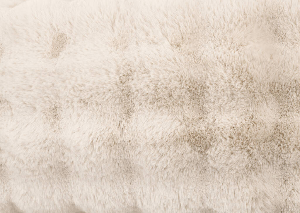 Zoey Faux Fur Pillow 14x24 Oyster