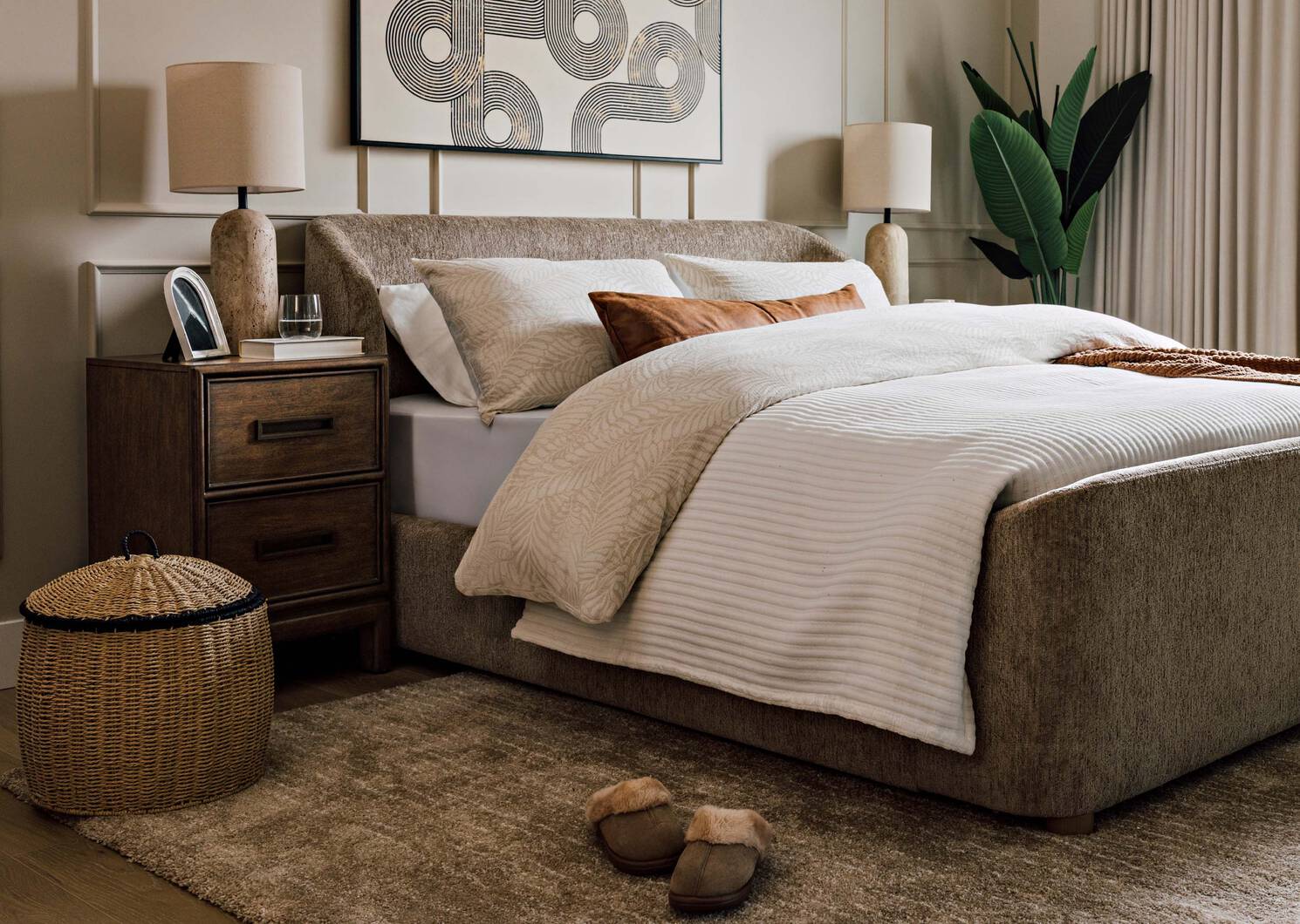 Bradley Basket Large Natural