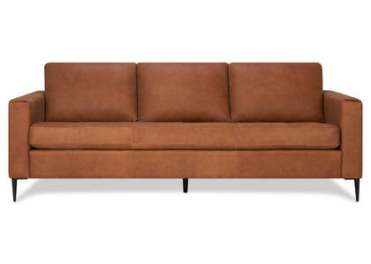 Lucca Custom Leather Sofa