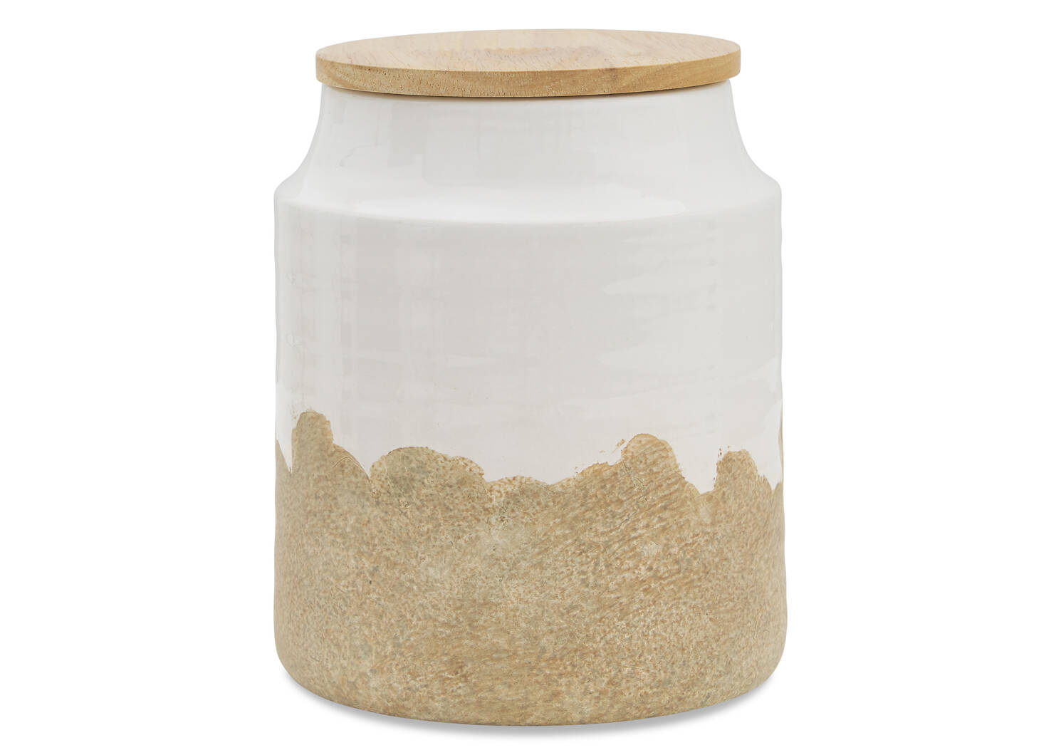 Vanna Canister Medium Milk/Natural
