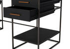 DISCONTINUED Lenyx Desk -Ebony Oak