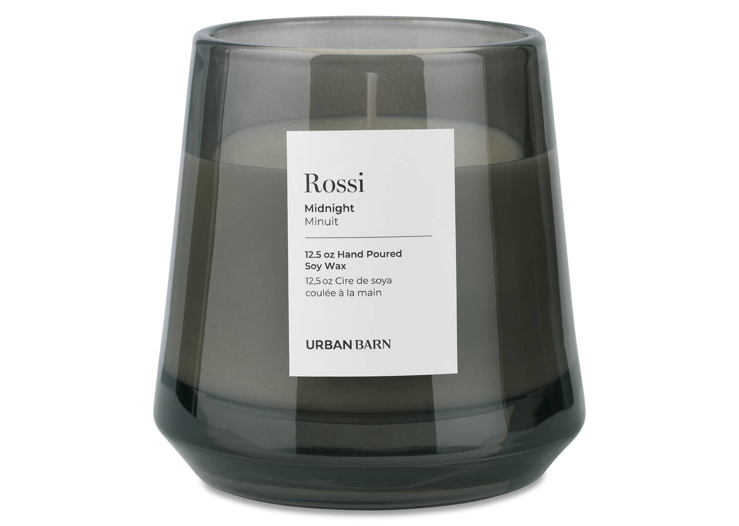 Rossi Candle Tall Grey