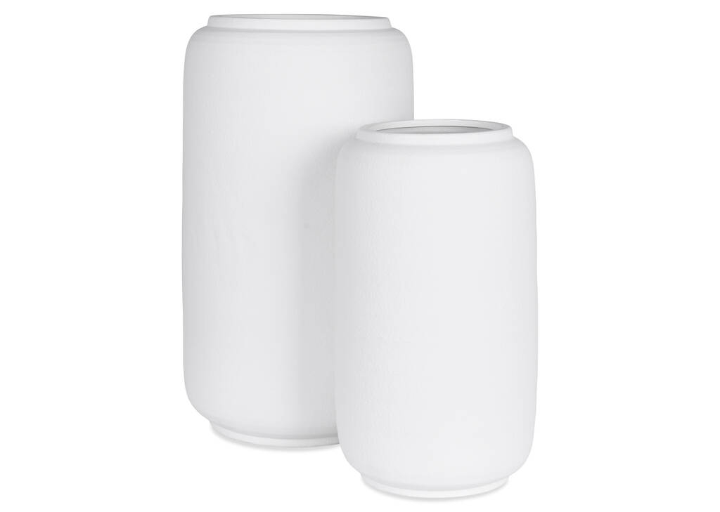 Gwendolyn Vases White