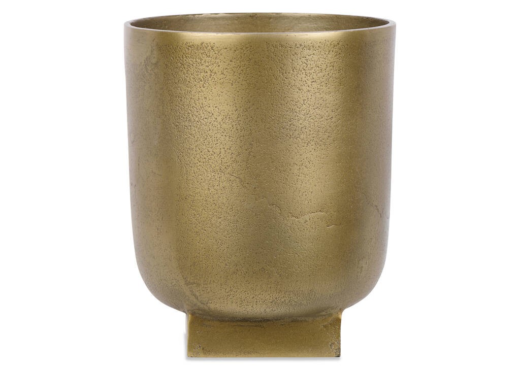 Maila Planter Large Antique Brass