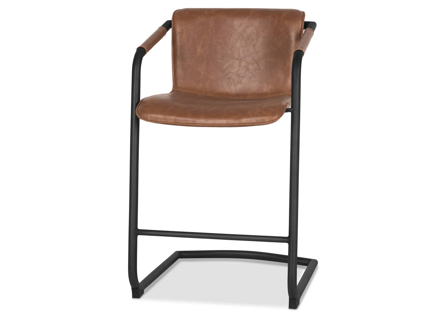 Tabouret Lochman -Scott cognac