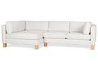 Gillian Sectional -Ashford Cream, LCF