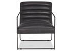 Damarco Leather Armchair -Alta Slate