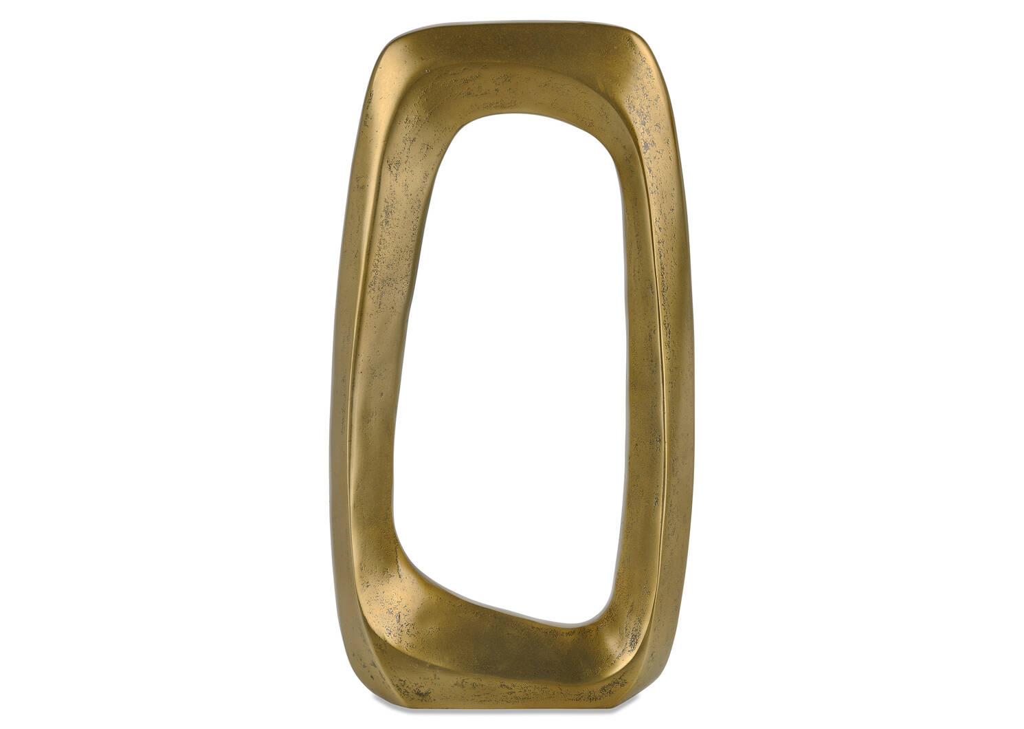 Sarra Sculpture Small Antiqued Brass