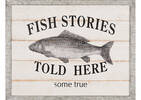 Fish Stories Wall Plaque