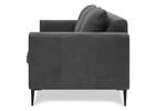 Lucca Leather Sofa -Attica Slate