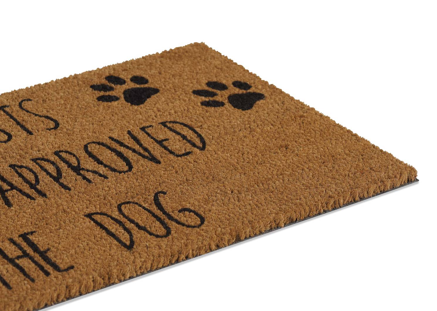 Dog Approval Doormat Natural