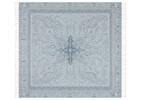 Malin Paisley Throw Blue