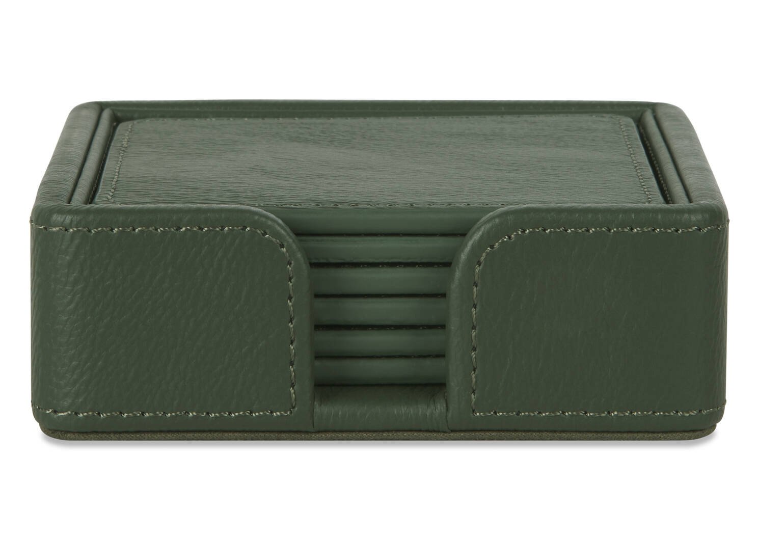 Riva Coaster Set with Holder Woodland