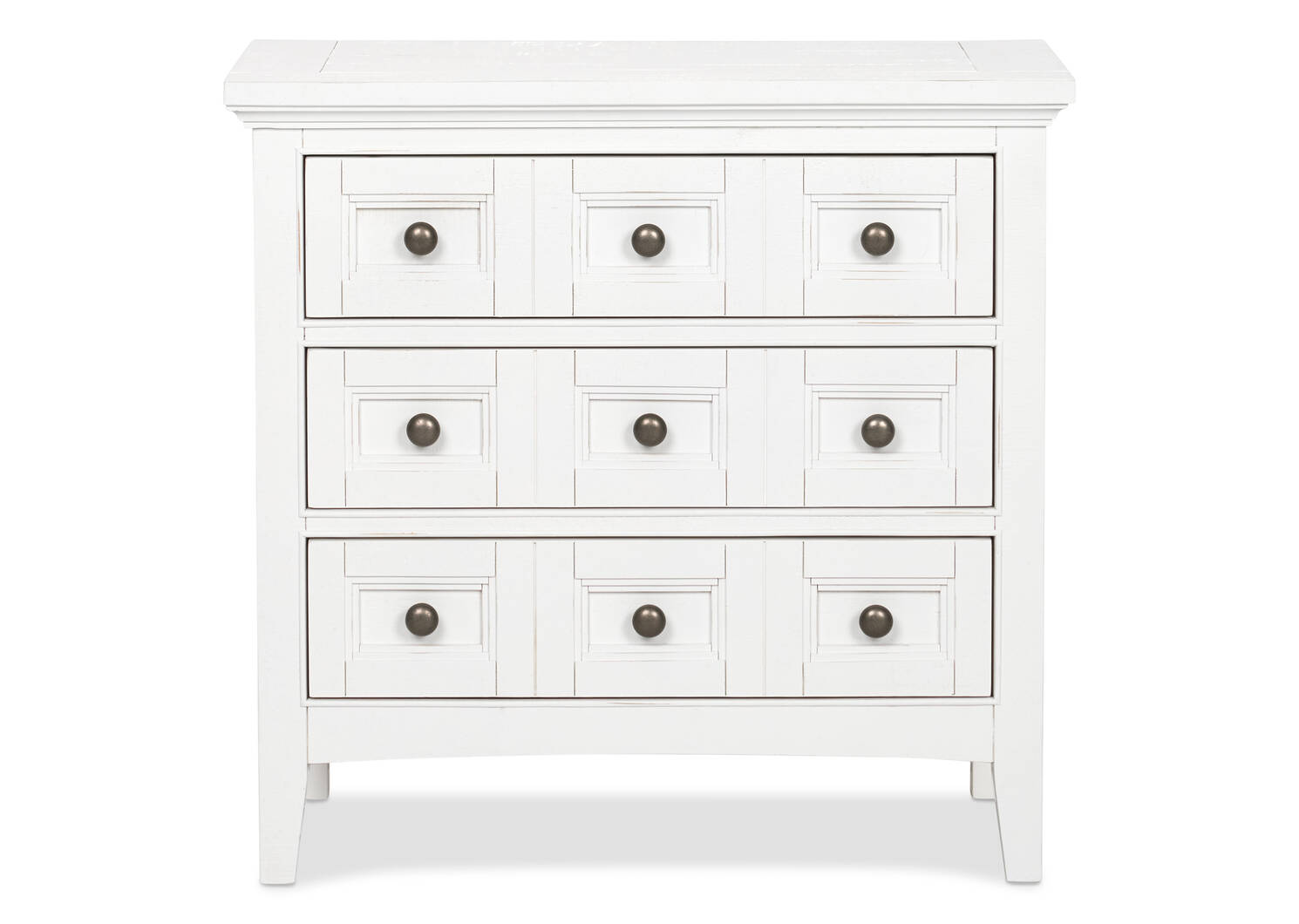 Parker Nightstand -Heron White