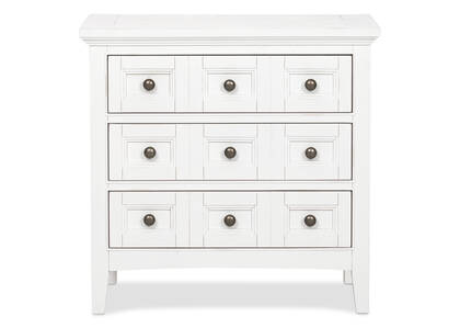 Parker Nightstand -Heron White