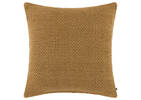 Coussin en coton Balmore 20x20 caramel