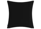 Flo Cotton Pillow 20x20 Black/Ivory