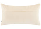 Coussin en velours Cowley 12x22 ivoire