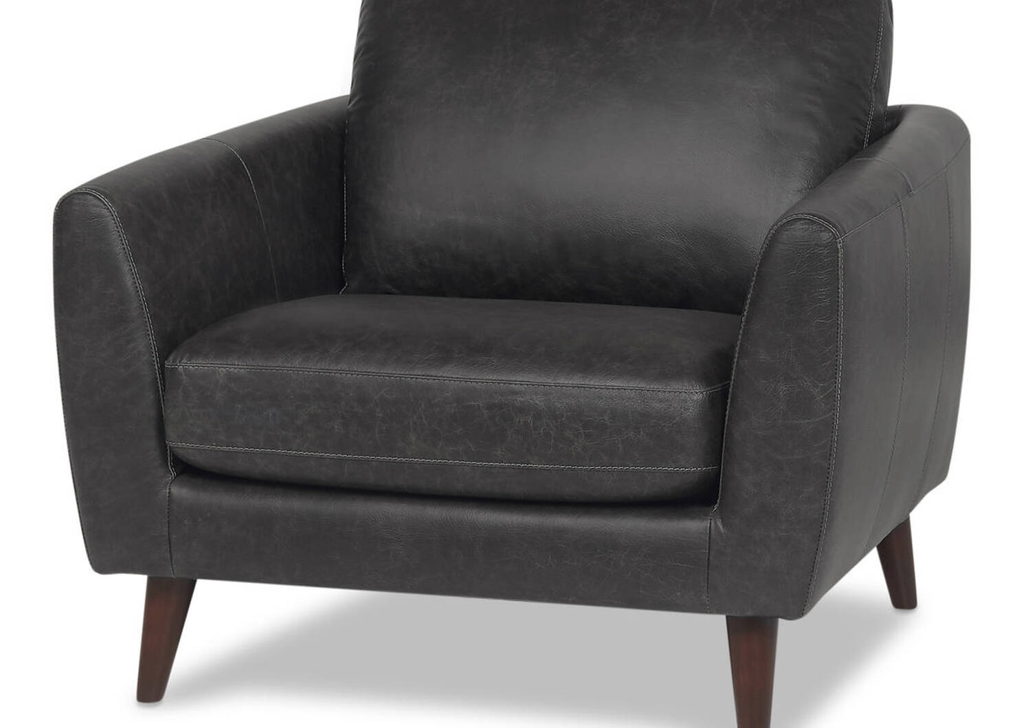 Henderson Leather Armchair -Tio Licorice