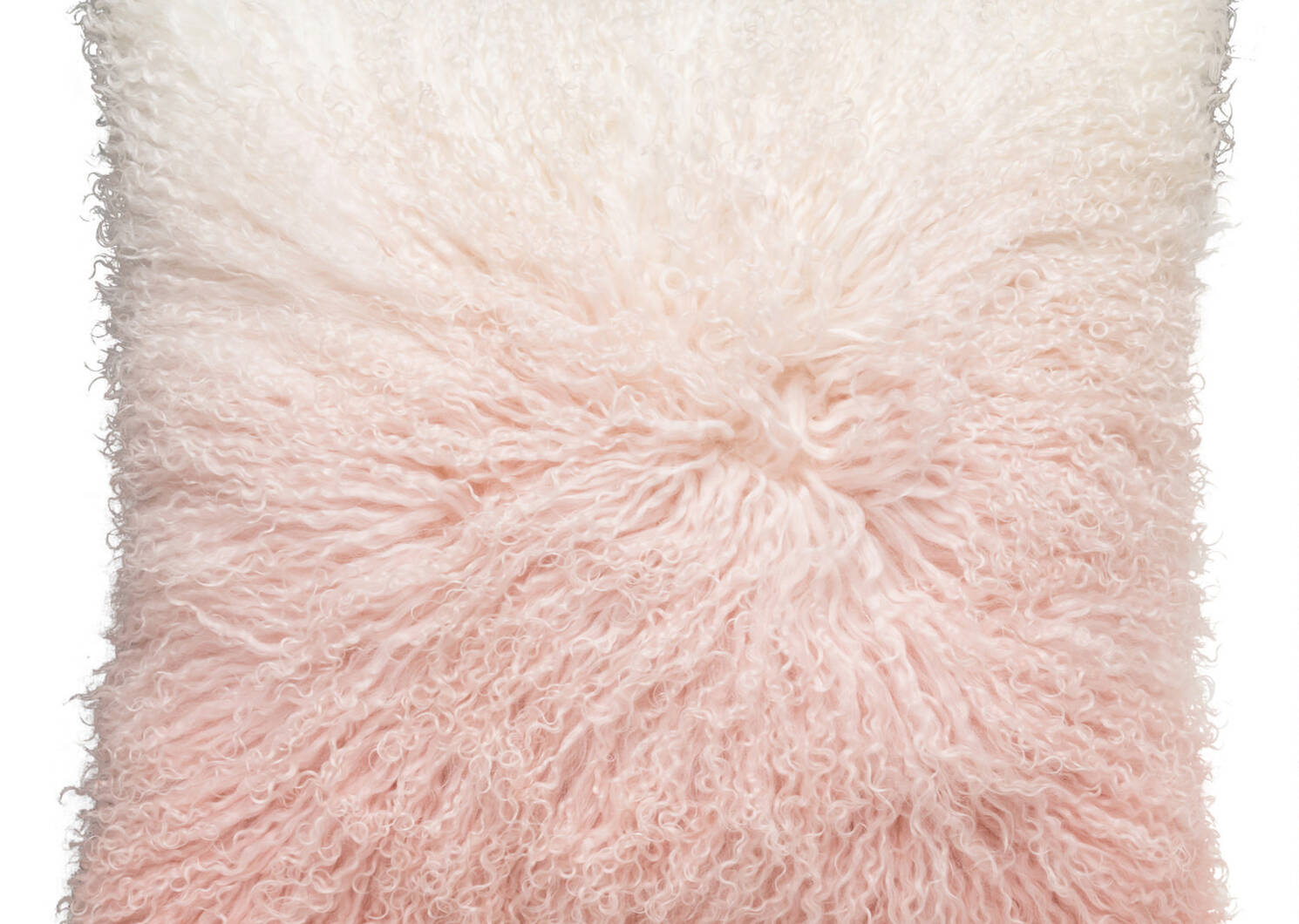 Mongolian Toss 20x20 Ash Rose Ombre
