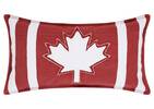 Varsity Canada Flag Toss 12x22 Red/Wh
