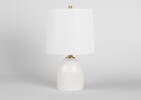 Chance Table Lamp Short White