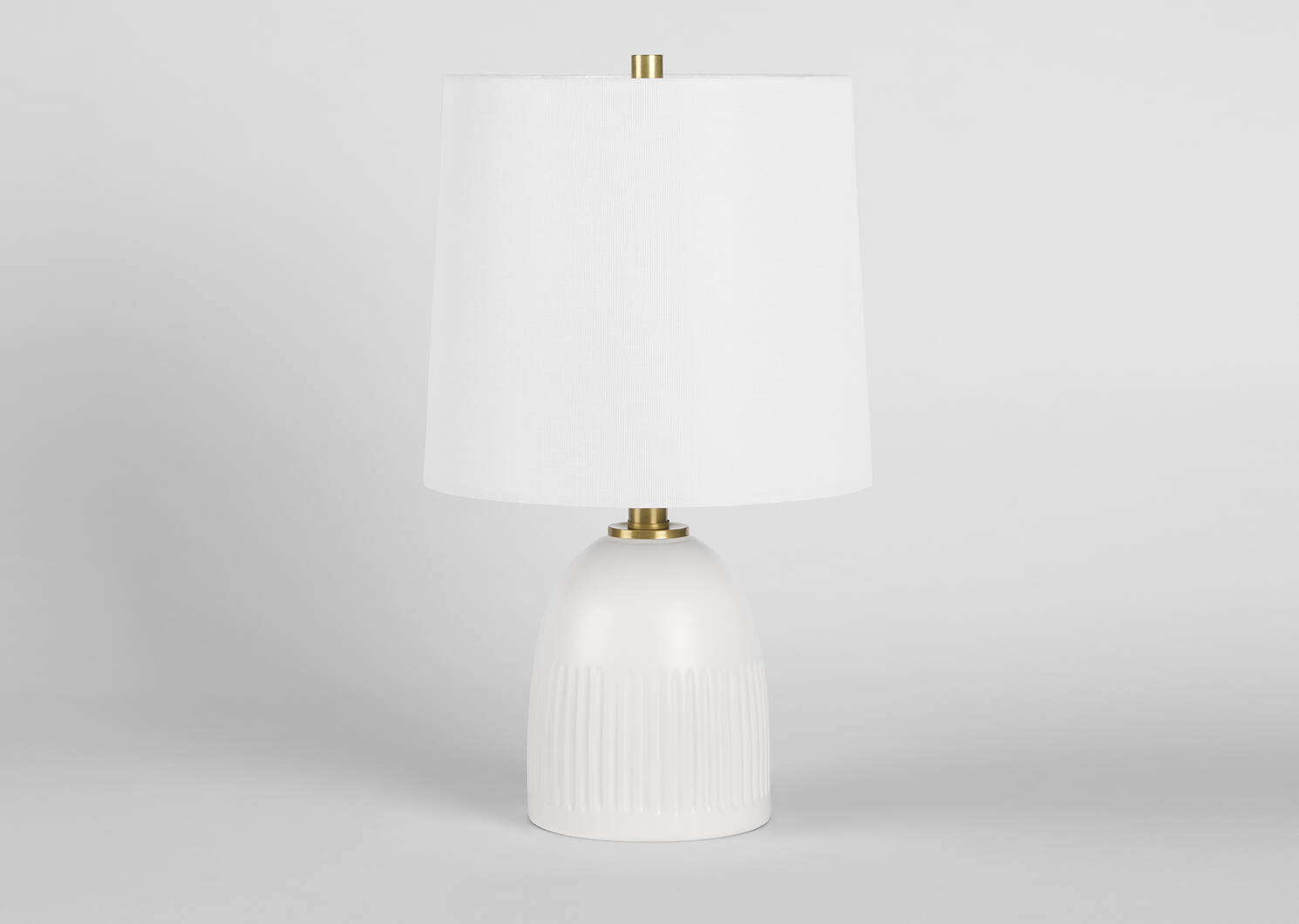 Chance Table Lamp Short White