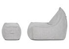 Cabana Chair w/ Ottoman -Kobe Grey