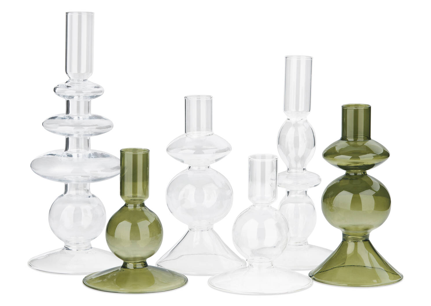 Bobbi Candle Holder X-Small Clear