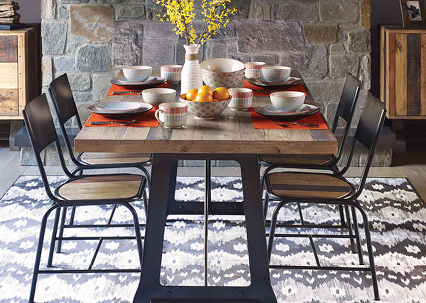 Distillery Dining Table -Craft Pine