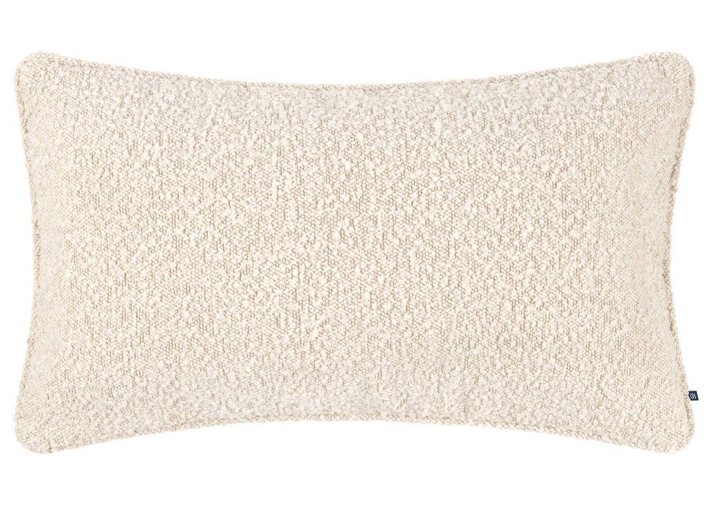 Harriet Boucle Pillow 14x24 Ivory