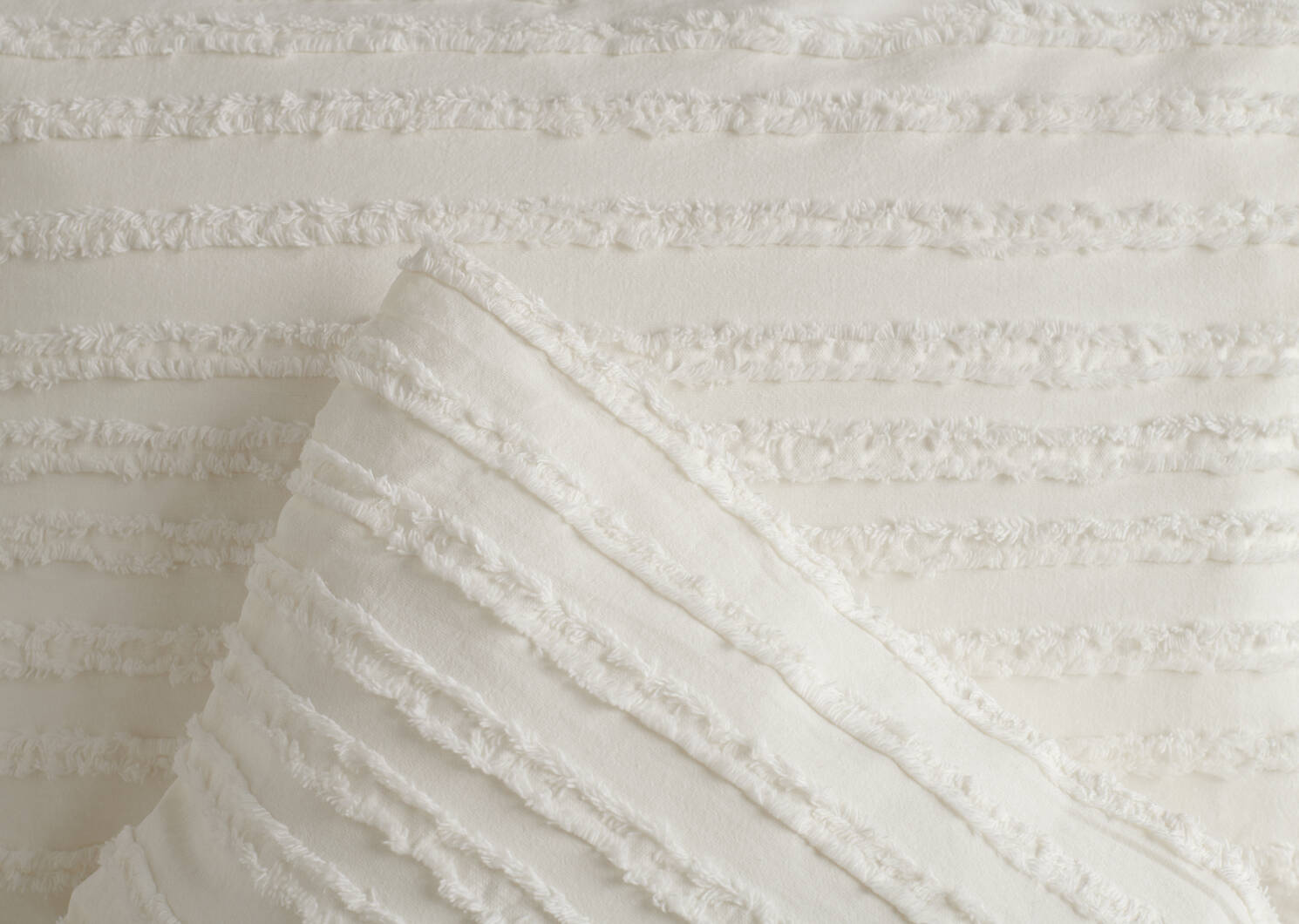 Bria Cotton Duvet Set King Ivory