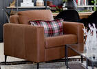 Lucca Custom Leather Armchair