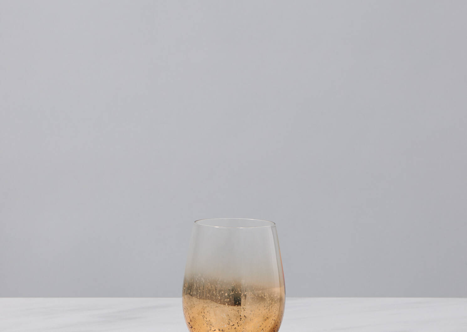 Shimmer Glassware - Gold