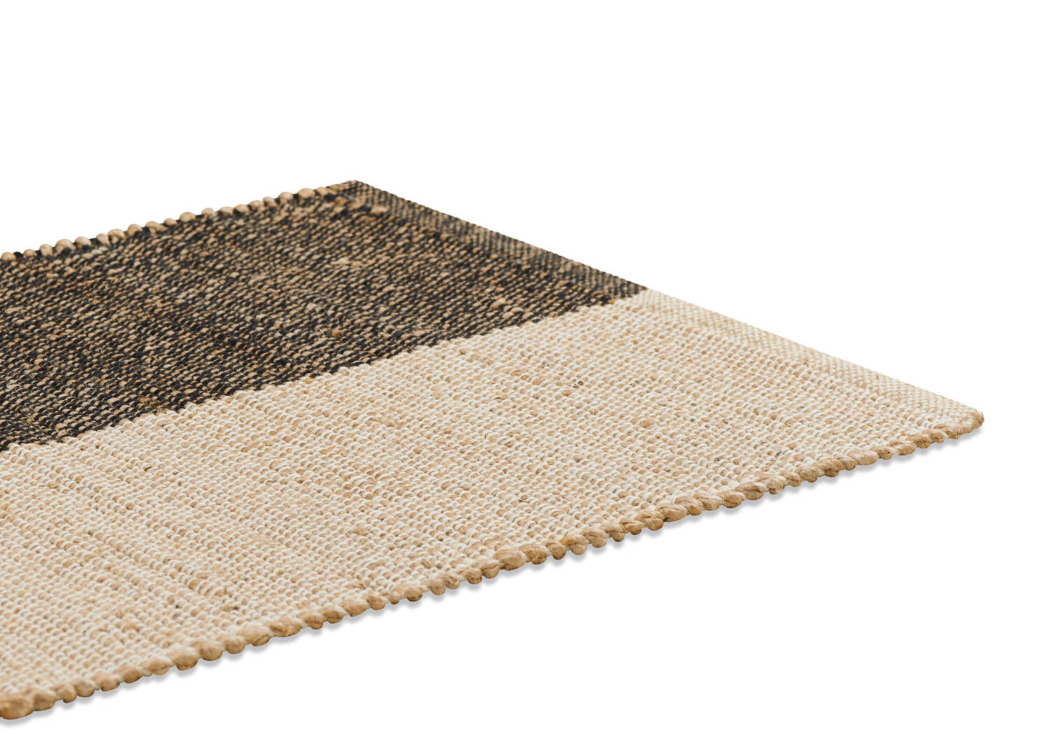 Jarrett Accent Rugs Black/Sand