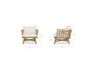 Mabel Armchair -Amalie Ivory