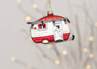 Ornement Holiday Camper rouge