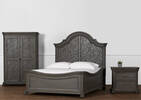 Churchill Bed -Pewter, KING