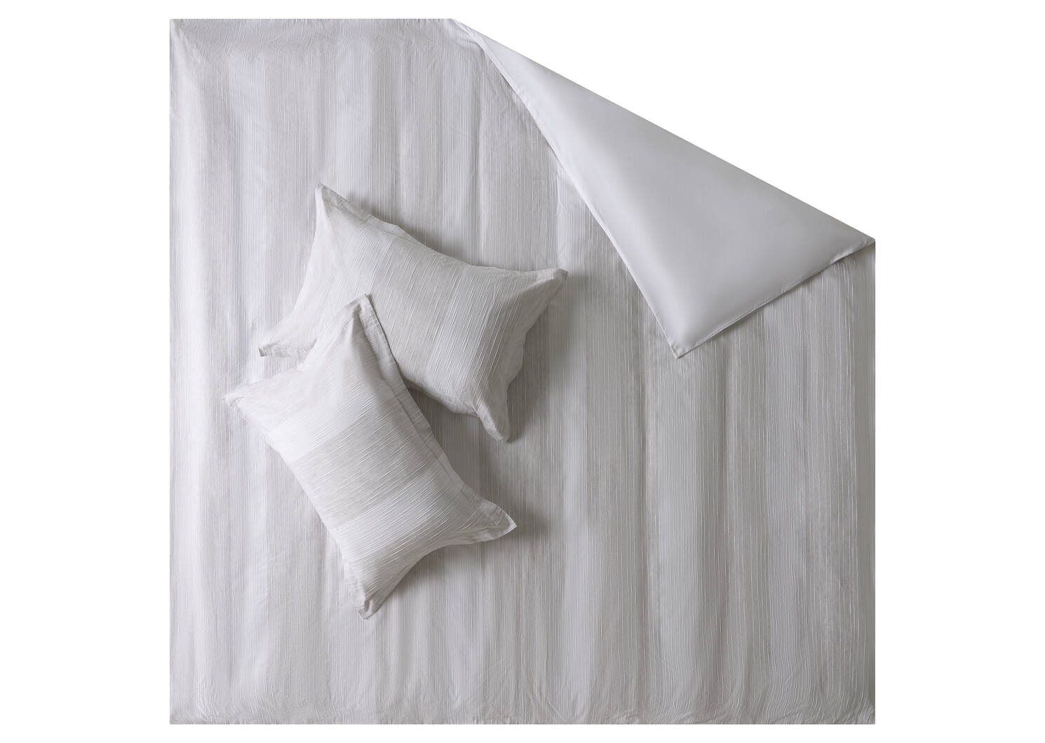 Hazelton Duvet Sets - White/Sand/Grey