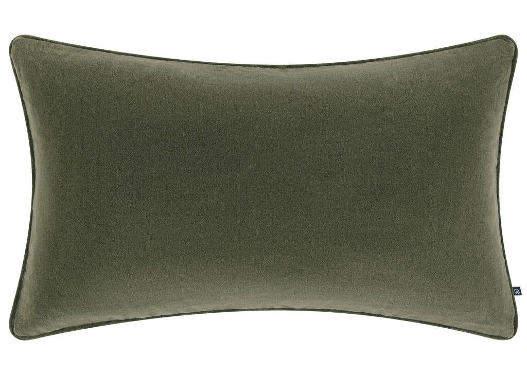 Daria Velvet Pillow 14x24 Woodland