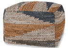 Raj Pouf Grey