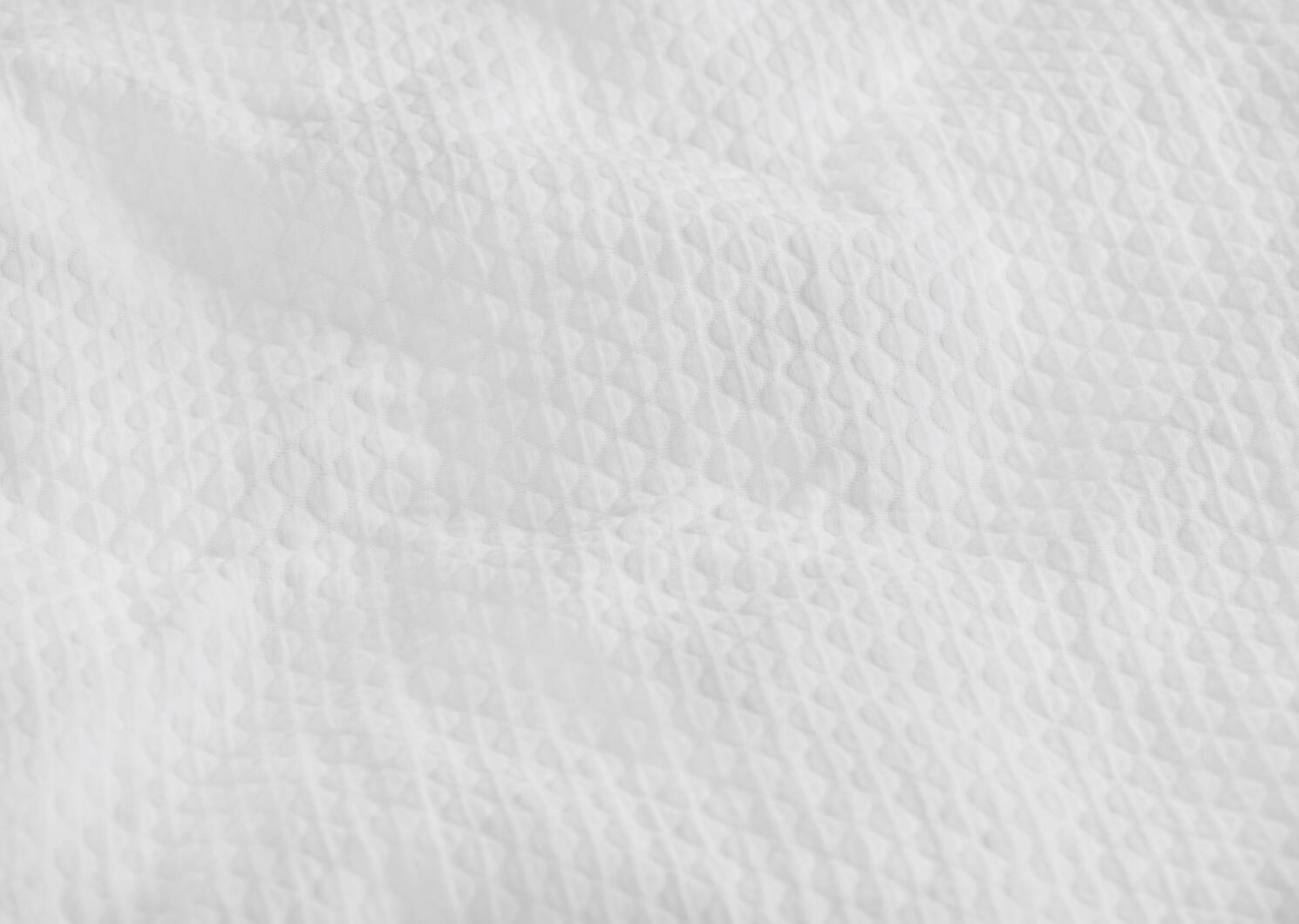 Dessus-de-lit en coton Olivia ivoire