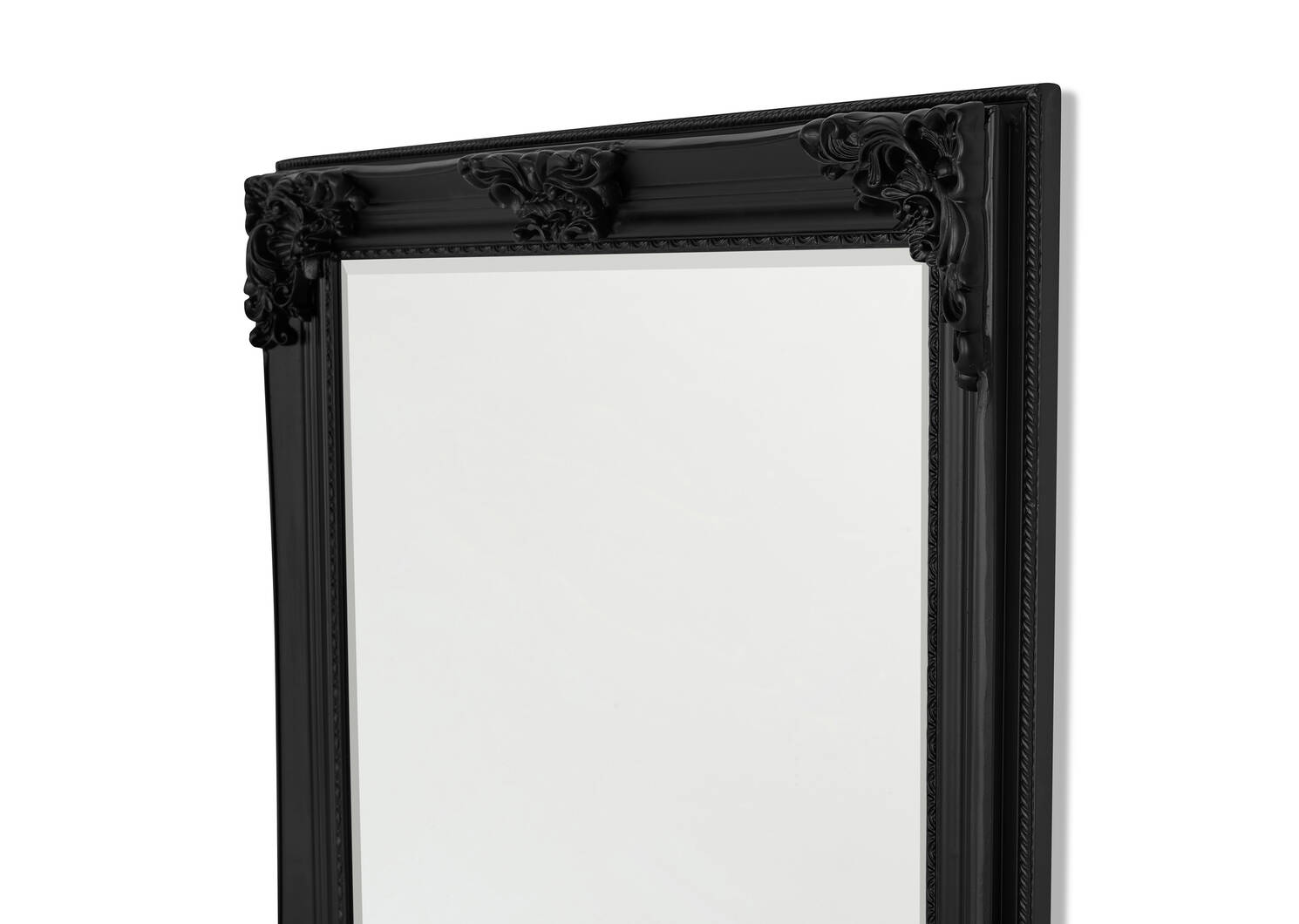 Presley Floor Mirror Black