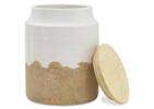 Vanna Canister Large Milk/Natural