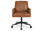 Fauteuil de bureau Roland -Saxton rhum